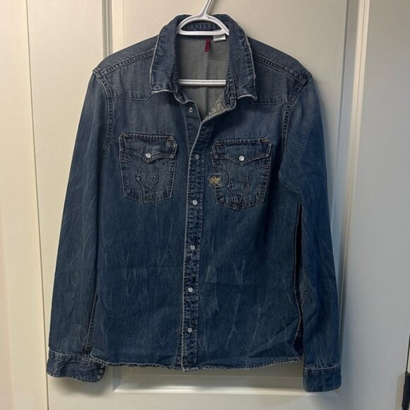 Parasuco heavy denim shirt - Picture 1 of 10